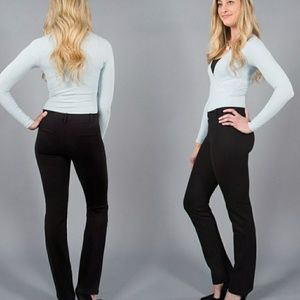 Betabrand Classic Dress Pant Yoga Pants Straight